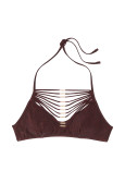 Купальник Бікіні Трикутник Victoria's Secret Swim VS Archives Strappy Hardware Halter Bikini Top & Strappy Hardware String Bikini Bottom_4