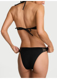 Купальник Бікіні Трикутник Victoria's Secret Swim VS Archives Strappy Hardware Halter Bikini Top & Strappy Hardware Brazilian Bikini Bottom_2