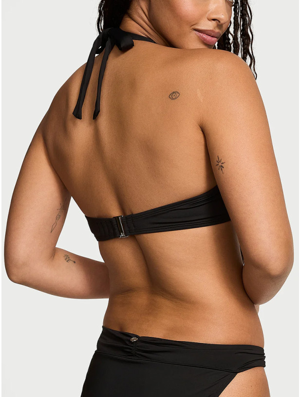 Купальник Бікіні Трикутник Victoria's Secret Swim Harlow Halter Push-Up Bikini Top & Brazilian Bikini Bottom_3