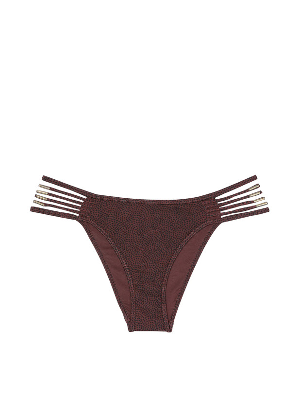 Купальник Пуш-ап Victoria's Secret Swim VS Archives Banded Push-Up Bikini Top & Strappy Hardware Brazilian Bikini Bottom_5