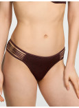 Купальник Бандо Victoria's Secret Swim VS Archives Strappy Hardware Bandeau Bikini Top & Strappy Hardware Brazilian Bikini Bottom_4