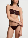 Купальник Бандо Victoria's Secret Swim VS Archives Strappy Hardware Bandeau Bikini Top & Strappy Hardware String Bikini Bottom_1