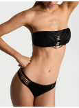 Купальник Бандо Victoria's Secret Swim VS Archives Strappy Hardware Bandeau Bikini Top &  Strappy Hardware Brazilian Bikini Bottom_1
