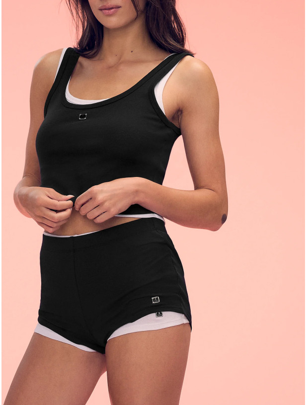Піжама Victoria's Secret 100% Cotton Tank Short Pajama Set_4