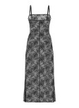 Нічна Сорочка-Сукня Victoria's Secret Rose Lace Shine Strap Long Slip_5