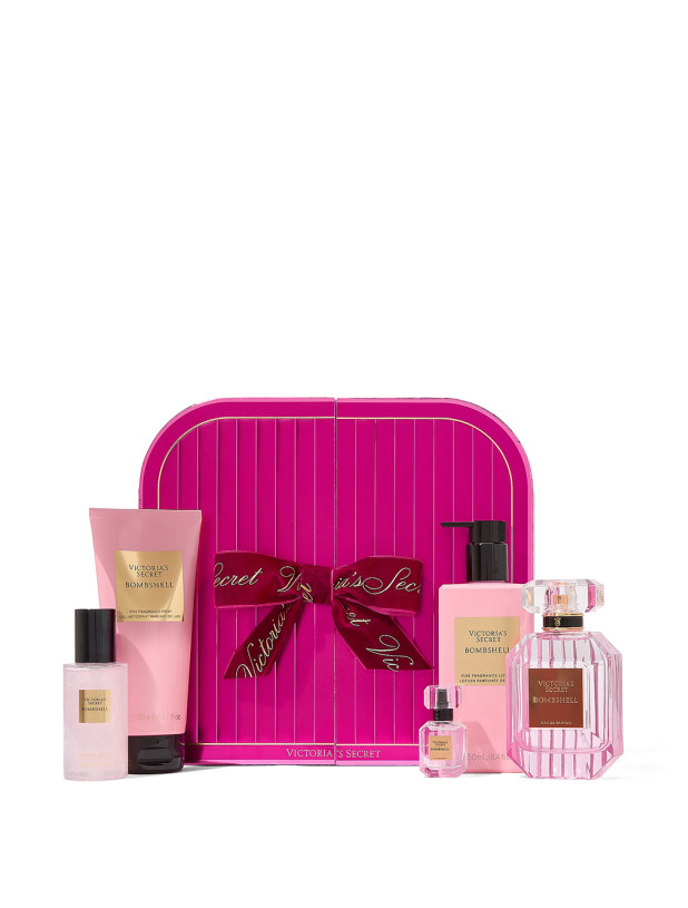 Подарунковий Парфумований Набір Victoria's Secret Bombshell 5-Piece Full-Sized Eaux de Parfum Gift Set_2