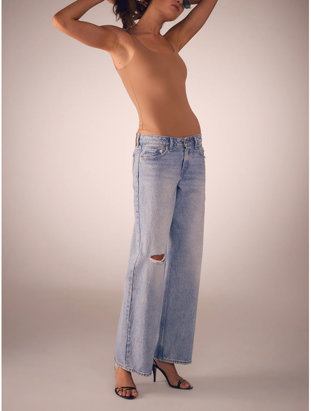 Боді Victoria's Secret Bodywear by Victoria's Secret with FeatherSoft™ Innovation Square-Neck Tank Bodysuit_3