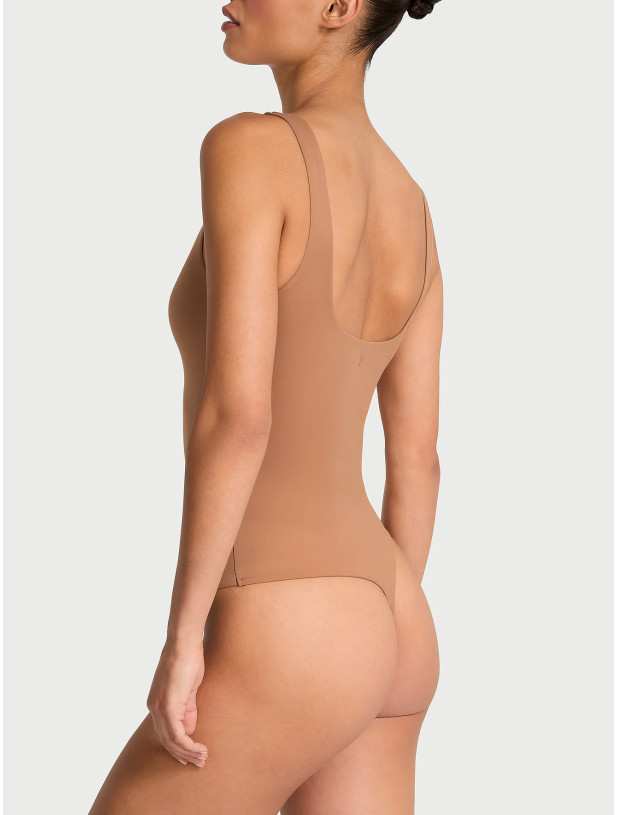 Боді Victoria's Secret Bodywear by Victoria's Secret with FeatherSoft™ Innovation Square-Neck Tank Bodysuit_2