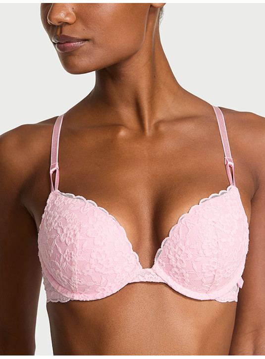Комплект Білизни Victoria's Secret Sexy Tee Sophia Lace Push-Up Bra & Lace Thong Panty