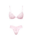 Комплект Білизни Victoria's Secret Sexy Tee Sophia Lace Push-Up Bra & Lace Thong Panty_5