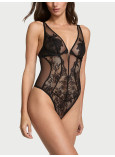 Боді Мереживне Victoria's Secret Very Sexy Rose Lace Plunge Teddy_1