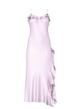Нічна Сорочка Сукня Сліп Дрес Victoria's Secret Dream Angels Silky Flutter Ruffled Long Slip_2