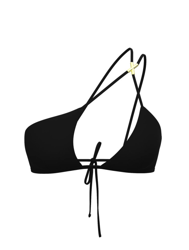 Купальник на Одно Плечо Victoria's Secret VS Archives Swim Sexy Straps One-Shoulder Bikini Top & Sexy Straps Brazilian Bikini Bottom_3