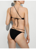 Купальник на Одно Плечо Victoria's Secret VS Archives Swim Sexy Straps One-Shoulder Bikini Top & Sexy Straps Brazilian Bikini Bottom_2