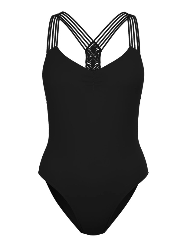 Суцільний Купальник Монокіні Victoria's Secret з Вирізами та Бахромою VS Archives Swim Beach Macrame One-Piece Swimsuit_4