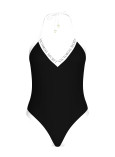 Суцільний Купальник Victoria's Secret Swim Iconic Logo Plunge One-Piece Swimsuit_3