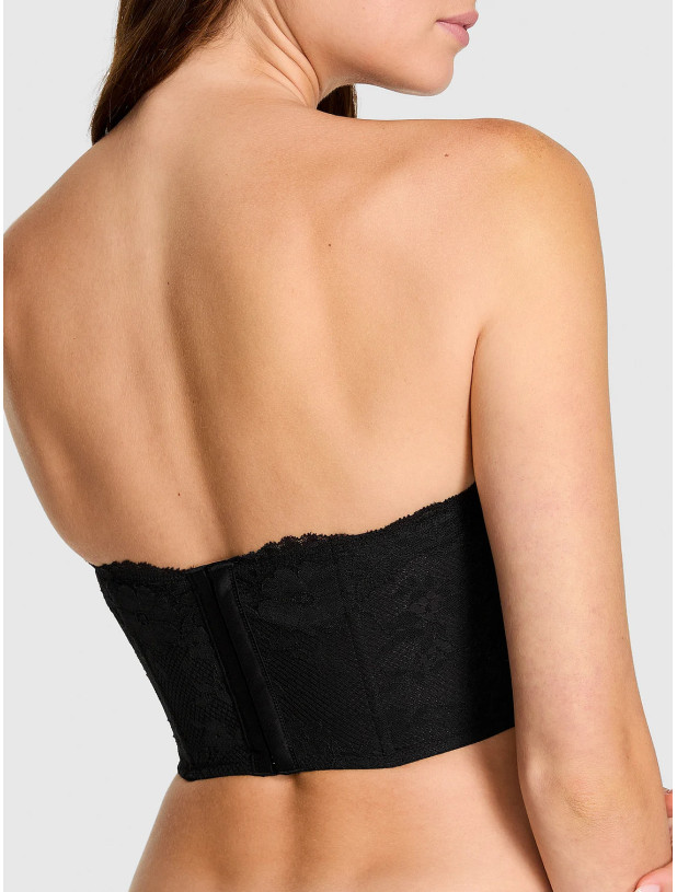 Бюстьє-корсет Victoria's Secret Dream Angels Dare to Dream Lace Deep-V Cropped Corset Top_3