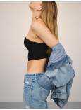 Бюстьє-корсет Victoria's Secret Dream Angels Dare to Dream Lace Deep-V Cropped Corset Top_4