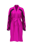 Халат Victoria's Secret Satin Rose Lace-Trim Midi Robe_2