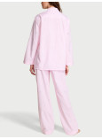 Бавовняна Піжама Victoria's Secret Cotton Shine Oversized Long Pajama Set_2