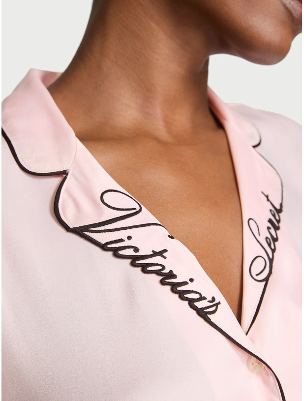 Піжама Victoria's Secret Glazed Satin Short Pajama Set_2