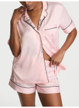 Піжама Victoria's Secret Glazed Satin Short Pajama Set_1
