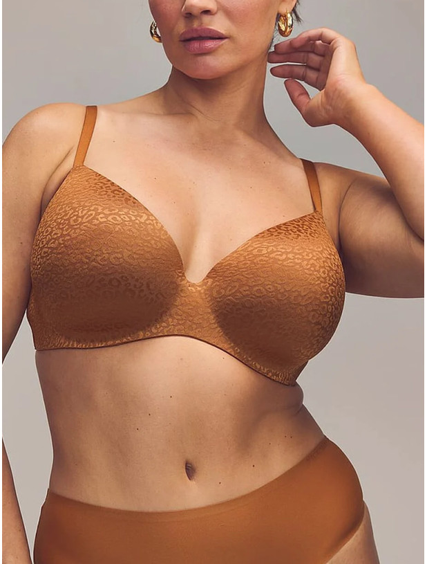 Бюстгальтер Безшовний Victoria's Secret Body by Victoria FlexFactor Lightly Lined Plunge Demi Bra_2