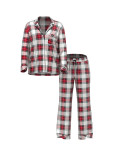 Піжама Фланелева Victoria's Secret Flannel Long Pajama Set_4