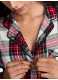 Піжама Фланелева Victoria's Secret Flannel Long Pajama Set_2