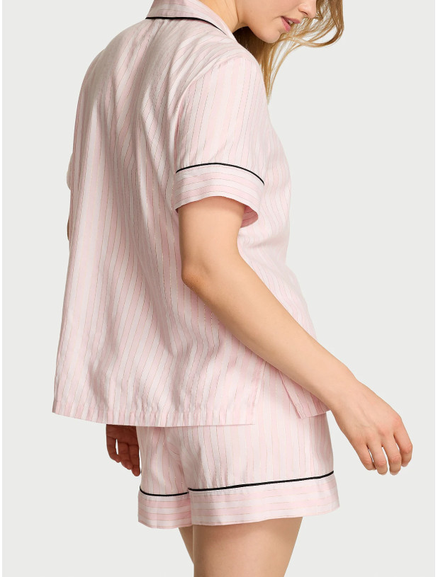 Піжама Фланелева з Шортами Victoria's Secret Flannel Short Pajama Set_2