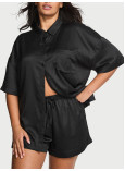 Піжама з Шортами Victoria's Secret Signature Satin Oversized Short Pajama Set_1