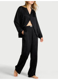 Піжама Victoria's Secret Signature Satin Shine Long Pajama Set_1