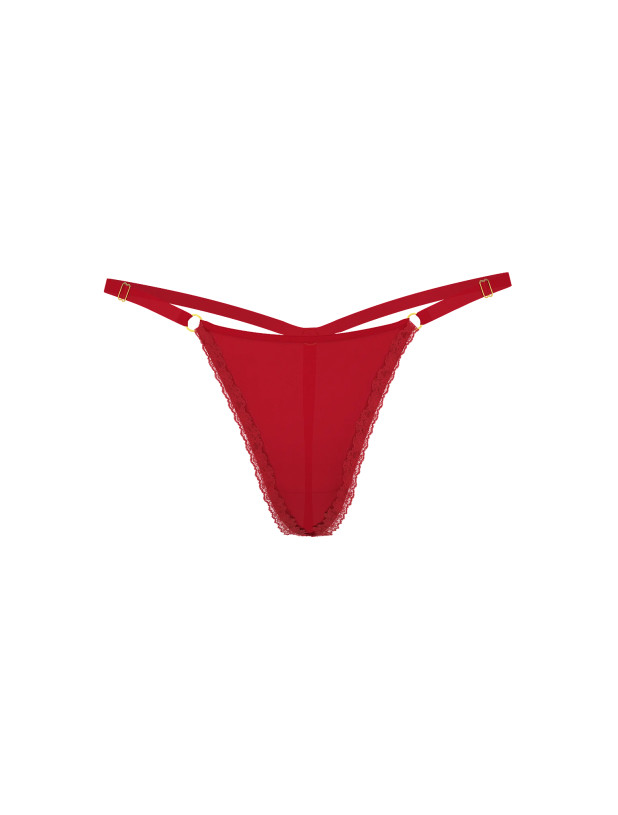 Трусики Стрінги Victoria's Secret Very Sexy Lace-Trim Adjustable V-String Panty_3
