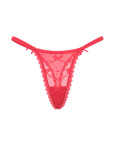 Трусики Стрінги Мереживні Victoria's Secret The Lacie Bow Lace Mesh String Thong Panty_3