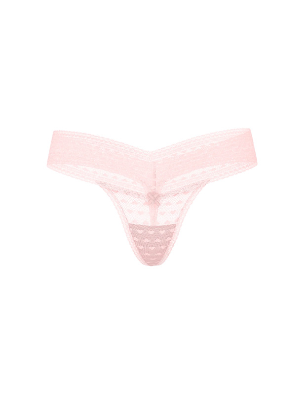 Трусики Стрінги Мереживні Victoria's Secret The Lacie Heart Lace Thong Panty_3