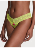 Трусики Стрінги Мереживні Victoria's Secret The Lacie Heart Lace Thong Panty_1