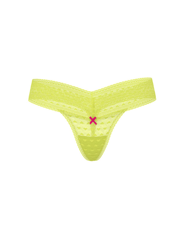 Трусики Стрінги Мереживні Victoria's Secret The Lacie Heart Lace Thong Panty_3