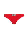 Бавовняні Трусики Стрінги Victoria's Secret Logo Cotton Shine Patch Thong Panty_3