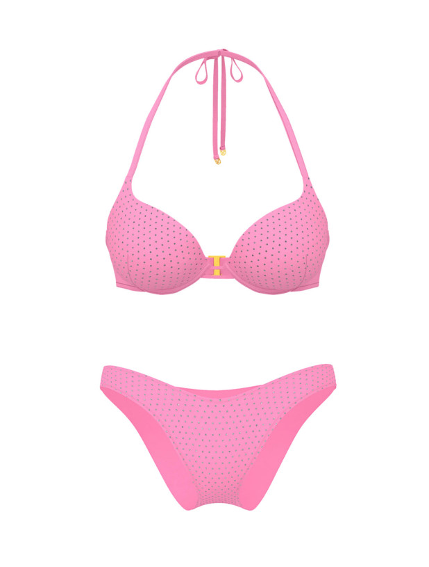 Купальник Пуш-ап зі Стразами Victoria's Secret Swim Bombshell Add-2-Cups Diamanté Push-Up Bikini Top & Diamanté Brazilian Bikini Bottom_3