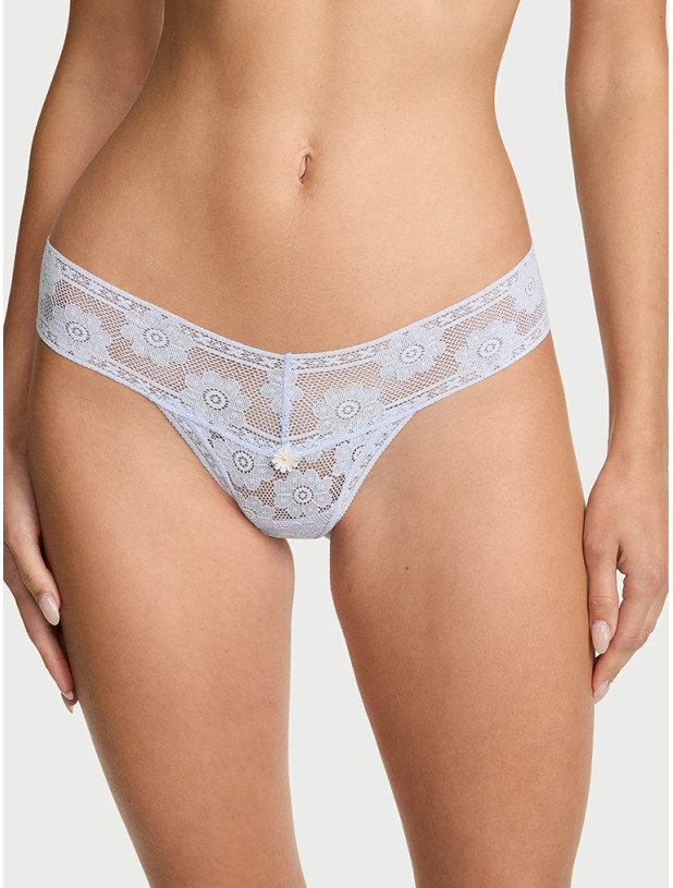 Комплект Білизни Victoria's Secret Sexy Tee Crochet Lace Push-Up Bra & Lace Thong Panty_5