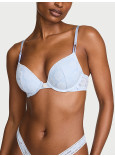 Комплект Білизни Victoria's Secret Sexy Tee Crochet Lace Push-Up Bra & Lace Thong Panty_1