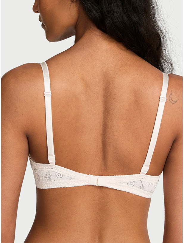 Комплект Білизни Victoria's Secret Sexy Tee Crochet Lace Push-Up Bra & Lace Thong Panty_2
