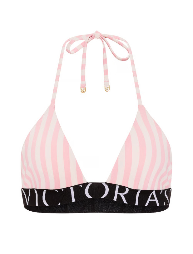 Купальник Бікіні Трикутник Victoria's Secret Swim Exploded Logo Triangle Bikini Top & Logo Bikini Bottom_4