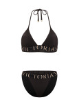 Купальник Бикини Треугольник Victoria's Secret Swim Exploded Logo Triangle Bikini Top & Logo Bikini Bottom_3