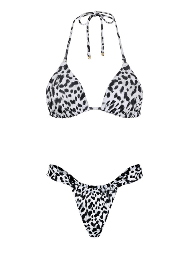 Купальник Бікіні Трикутник Victoria's Secret Triangle Bikini Top & Adjustable Ruched Thong Bikini Bottom_3