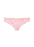 Бавовняні Трусики Стрінги Victoria's Secret Logo Cotton Thong Panty_3