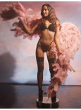 Комплект Білизни Пуш-ап Victoria's Secret Very Sexy Strappy Fishnet Lace Push-Up Bra & Fishnet Lace V-String Panty_1