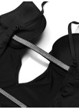 Боді зі Стразами Victoria's Secret Very Sexy Plunge Convertible Shine Bodysuit_3