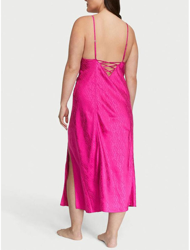 Сукня/Нічна Сорочка Сліп Дрес Victoria's Secret Icon Satin Midi Slip_3