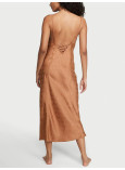 Сукня/Нічна Сорочка Сліп Дрес Victoria's Secret Icon Satin Midi Slip_3